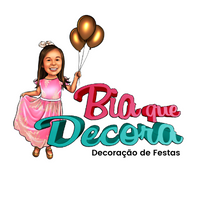 Logotipo Bia Que Decora Decoração de Festas