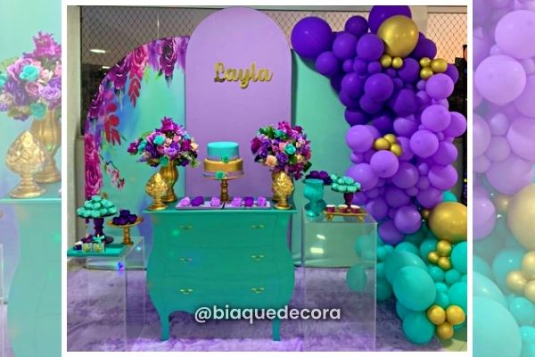 Decoracao de Festa Adulta Tema Feminino