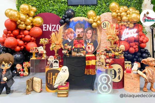 Decoração de festa tema Harry Potter